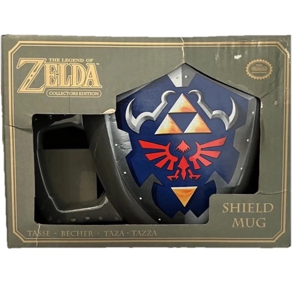 Legend of Zelda Shield Mug New in Box